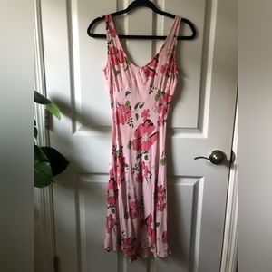 Pink Floral Dress